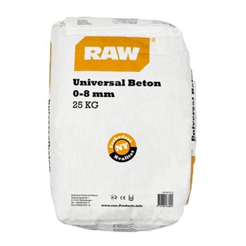 RAW  Universal Tørbeton 0-8 mm